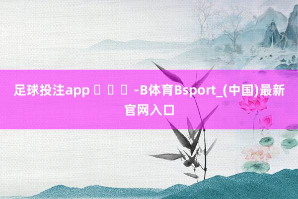 足球投注app ​​​-B体育Bsport_(中国)最新官网入口